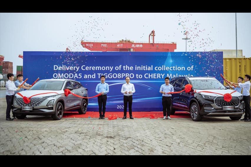 Chery dispatches Omado 5 & Tiggo 8 Pro