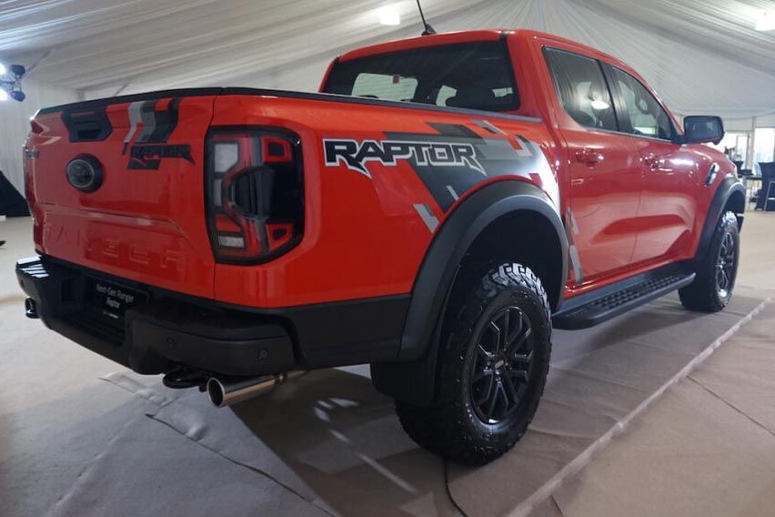 2023 Ford Ranger Raptor 2.0L Bi-Turbo Diesel exterior