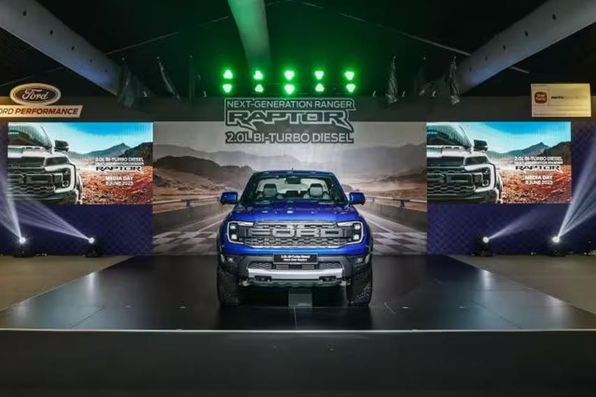 2023 Ford Ranger Raptor 2.0L bi-turbo diesel