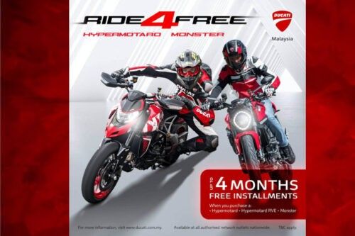 Promo: Ducati Malaysia’ s #Ride4Free promotion is a blessing for motorcycle enthusiasts 