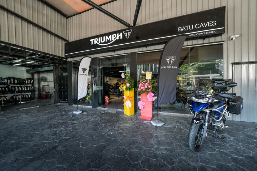 Triumph opens three new showrooms in Malaysia