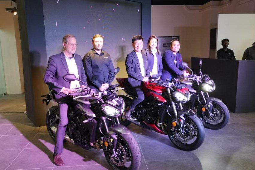 Street Triple 765 motorcycle range