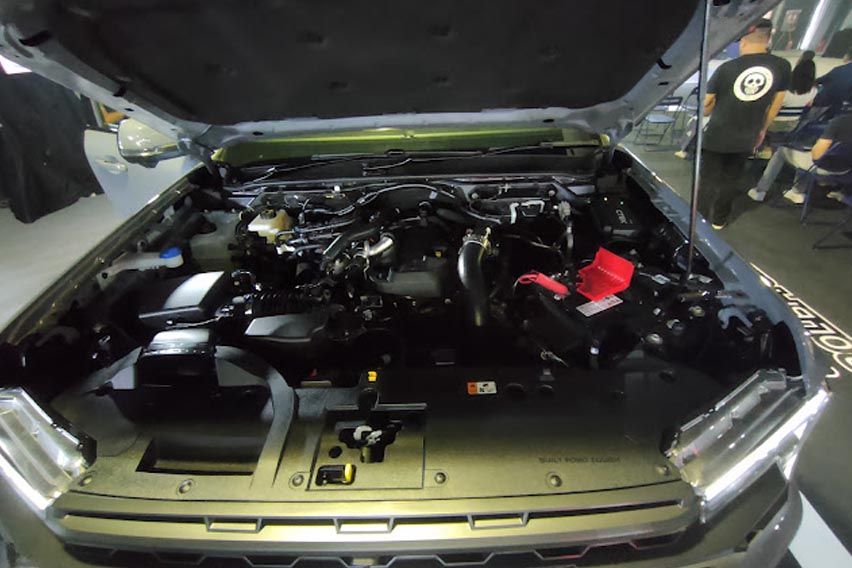 2.0L biturbo diesel Ranger Raptor engine