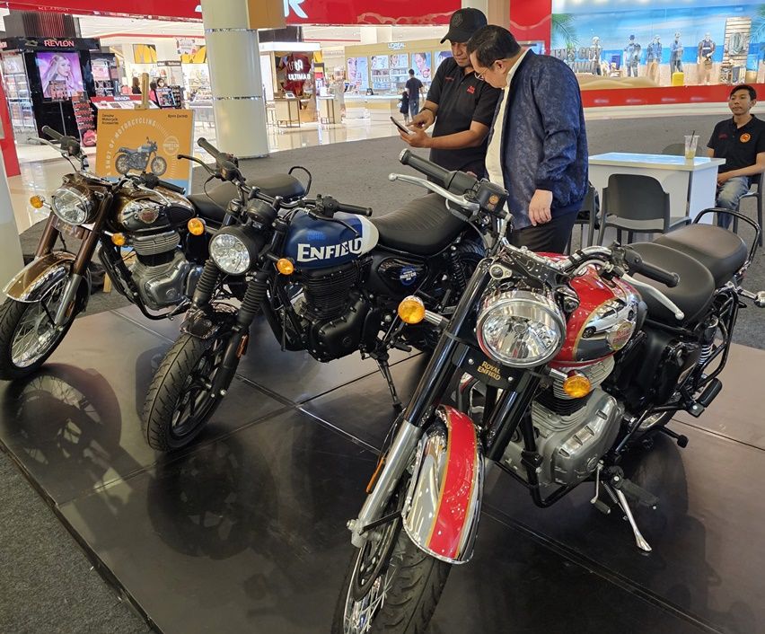 Royal enfield mall exhibition