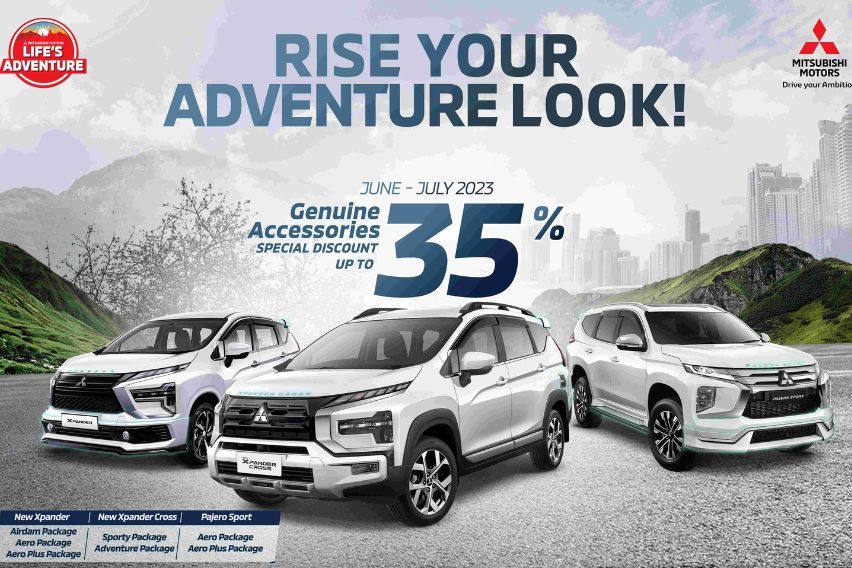 Diskon aksesori Mitsubishi
