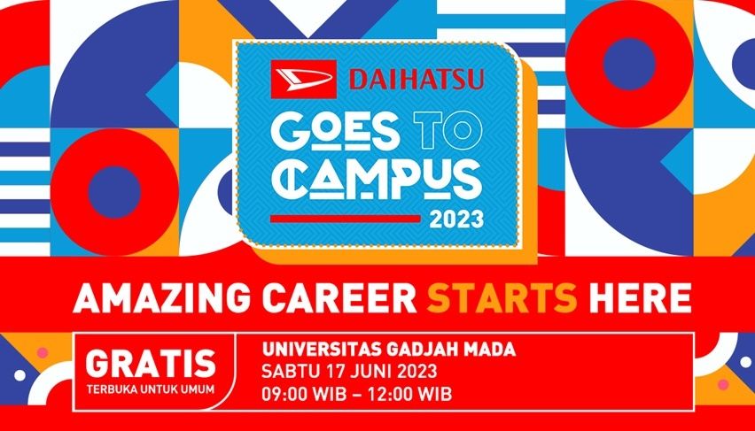 Daihatsu Goes to Campus 2023 Singgah ke Universitas Gadjah Mada pada 17 Juni 2023