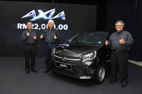 2023 Perodua Axia E MT launched in Malaysia at RM 22,000