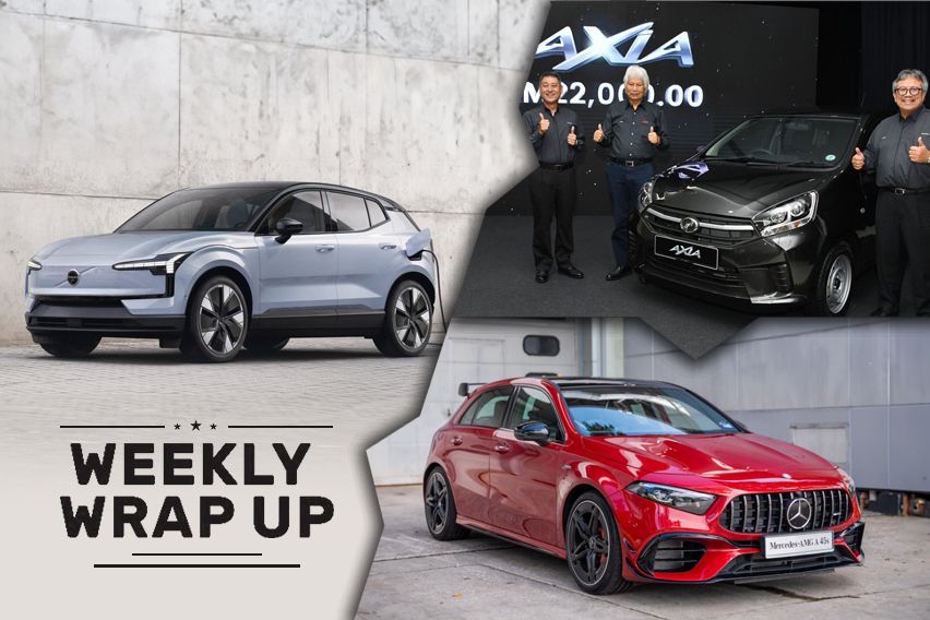 Weekly Wrap Up: 2023 Mercedes-Benz A-Class, 2023 Mercedes-AMG A 45 S 4Matic+ hatch & 2023 Perodua Axia E MT launched, 2023 Mercedes-AMG SL43 coming soon