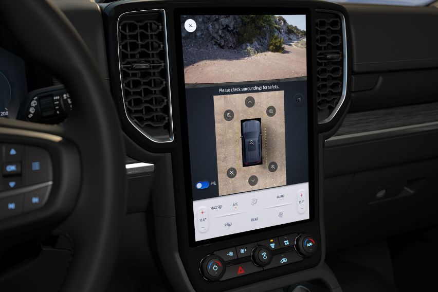 Ford Everest 360-degree camera