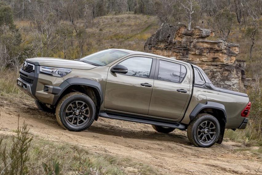 Toyota Hilux with 48V mild hybrid system