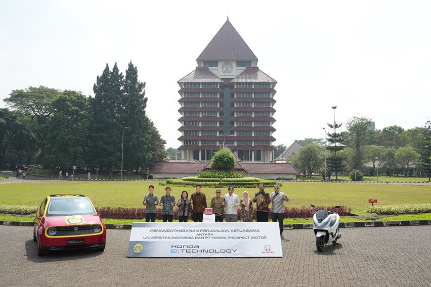 Honda dan Universitas Indonesia Kerja Bareng Sosialisasikan Kendaraan Listrik