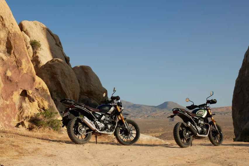 2024 Triumph Speed 400 and Scrambler 400X
