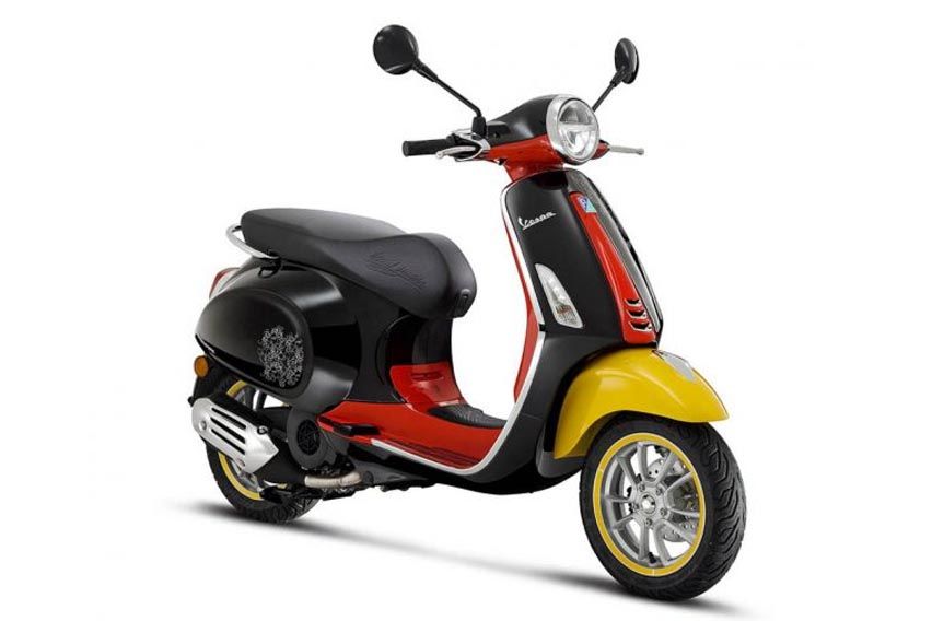 Limited edition Vespa Disney Mickey Mouse scooter