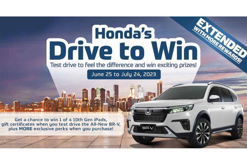 Honda Cars PH Extends BR-V Test Drive Promo until July 24