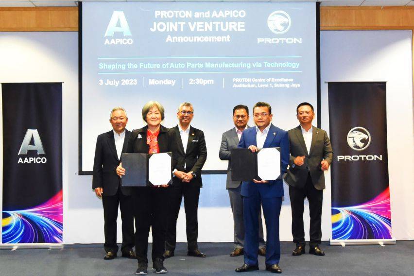 Proton teams up with AAPICO for production of automotive components  