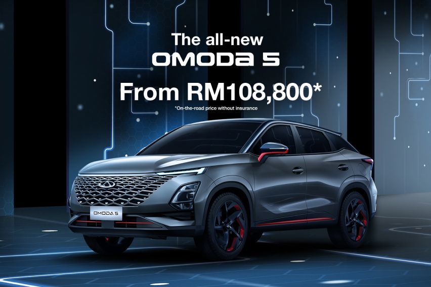 Chery Omoda 5 launched in Malaysia; price starts at RM 108,800