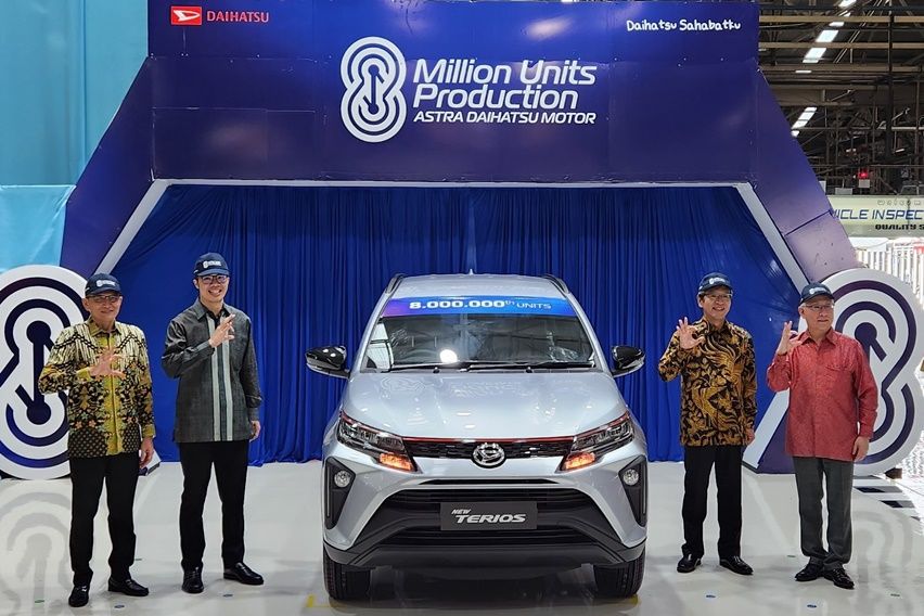 8 Juta unit produksi Astra Daihatsu Motor