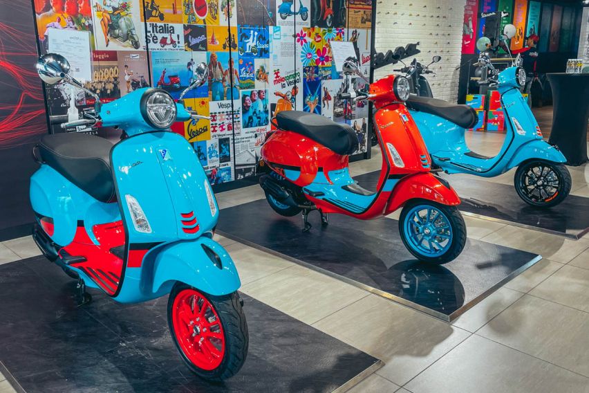 New Vespa and Aprilia 3S showrooms
