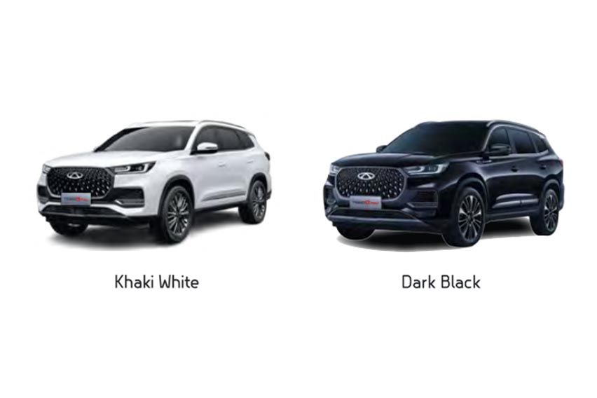 Chery Tiggo 8 Pro’s color options