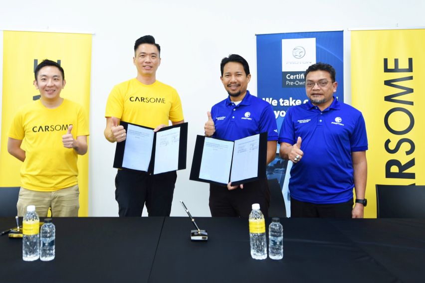 Proton collabs with My Tukar, MUV and CARSOME 