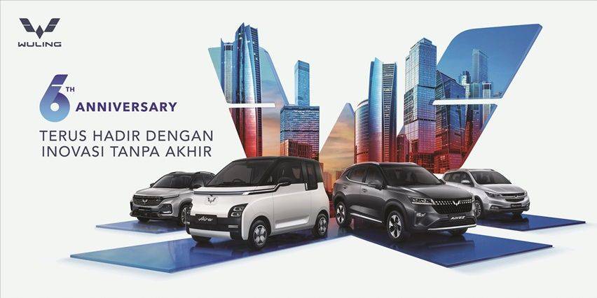 Wuling Rayakan Ulang Tahun ke-6, Terus Janjikan Solusi Mobilitas Modern