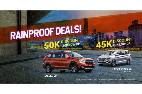 Suzuki PH Offers ‘Rainproof Deals’ on 7-Seater Models this July