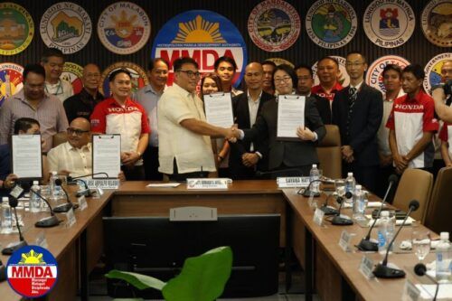 Honda PH to Provide Assistance to Trainers for MMDA’s Motorcycle Riding Academy
