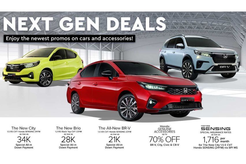 Honda Cars PH Launches Special Deals on City, Brio, and BR-V