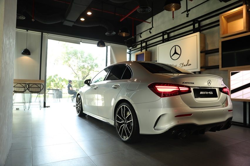 AMG A35 sedan facelift