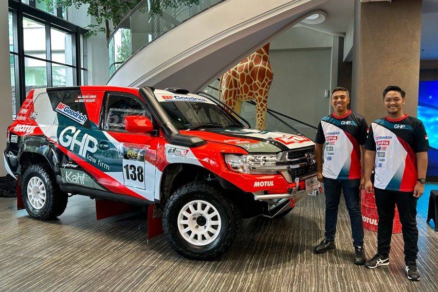 Julian Johan Ikut Ajang Asia Cross Country Rally 2023 Pakai Land Cruiser 200