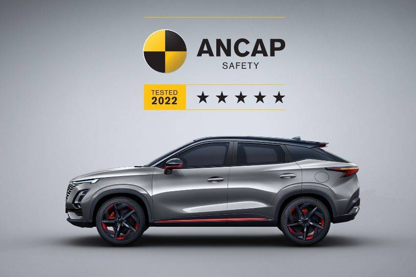 Omoda 5 Receives 5-Star ANCAP Rating