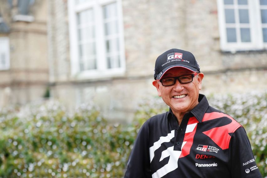 Toyota Motor Corporation Chairman Akio Toyoda