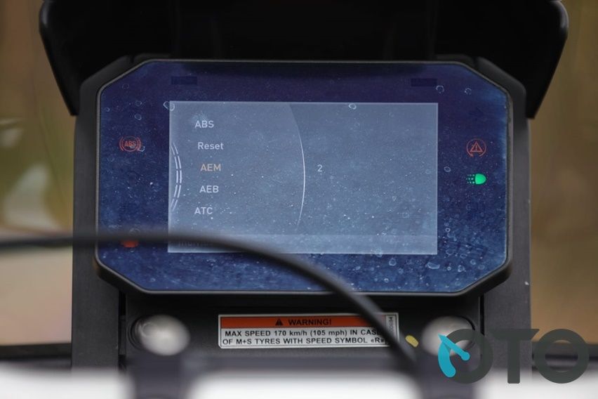 Aprilia Tuareg 660 panel meter