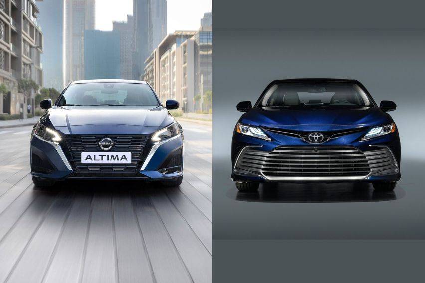 2023 toyota camry vs 2023 nissan altima