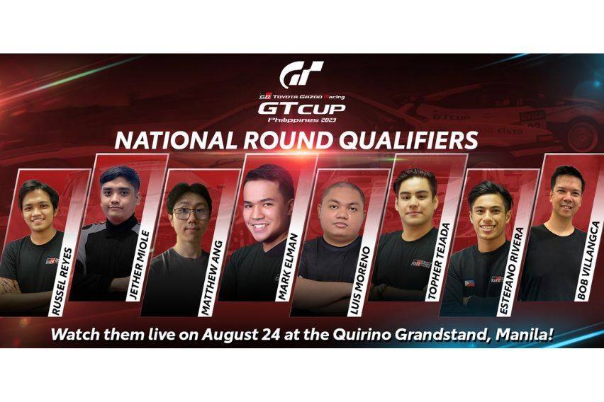 Catch the TGR GT Cup Nat’l Finals Live at Quirino Grandstand on Aug. 24