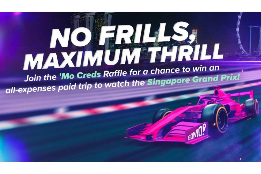 Get a Chance to Win All-Expense Paid Trip to Singapore Grand Prix in Gomo’s Raffle