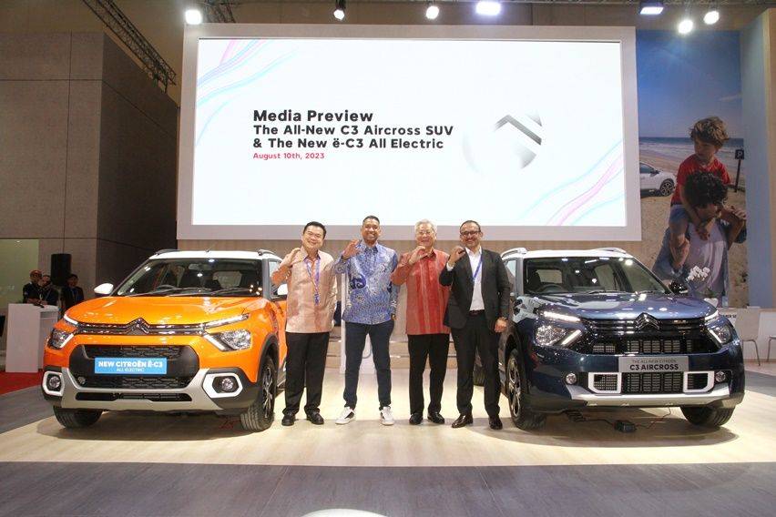 Citroen Memperkenalkan C3 Aircross dan Mobil Listrik e-C3