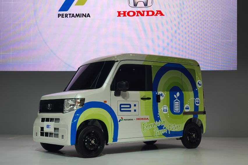 Honda dan Pertamina Patra Niaga Kerja Sama Riset EV Pakai Mobil Listrik N-Van EV Prototype