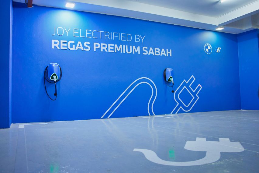 Regas Premium opens first BMW EV charging station in Sabah