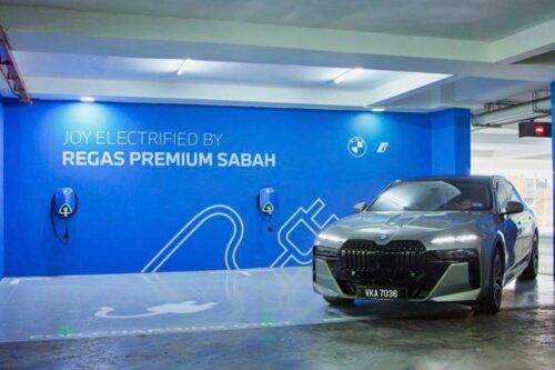 Regas Premium opens first BMW EV charging station in Sabah
