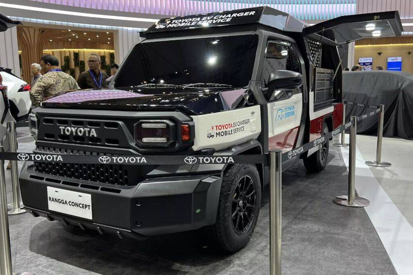 Meet the Toyota Rangga, a multi-purpose truck concept previewed at GIIAS 2023