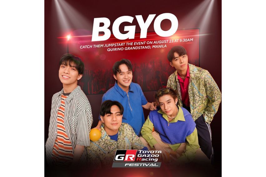 BGYO at Toyota Gazoo Racing Festival 2023