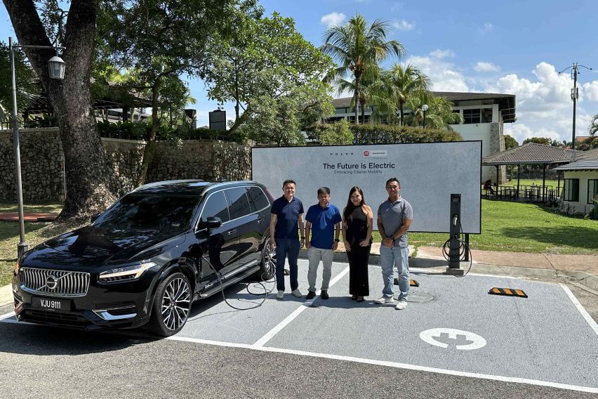 Volvo and Sime Darby Swedish Auto join hands with Kota Permai Golf & Country Club; offering free EV charging to club members