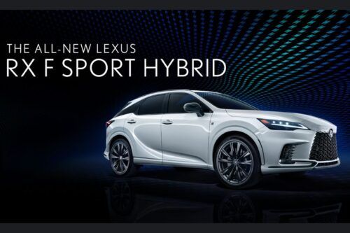 2023 Lexus RX 500h F Sport up for grabs in Malaysia