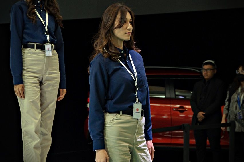 Seragam baru wiraniaga Suzuki