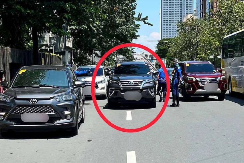 LTO To Summon Driver of Viral SUV that was Parked in the Middle of the Road