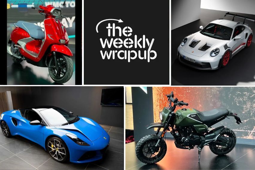 Weekly wrap-up: Kuala Lumpur Bike Show 2023 kicks off, 2023 Lotus Emira i4 First Edition, Porsche 911 GT3 RS launched, and more 