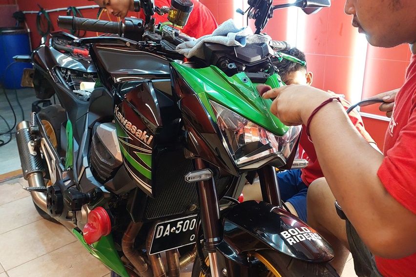 SCT detailing dan coating motor