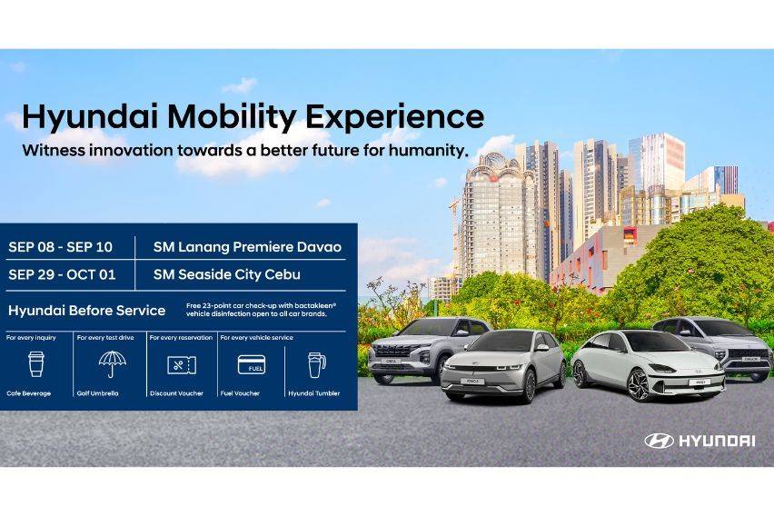 Hyundai Mobility Experience Heads to Davao and Cebu this Sept.