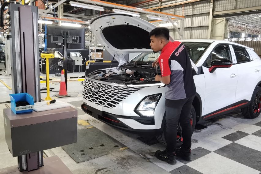 Chery Malaysia shows its relentless pursuit of quality assurance before delivery